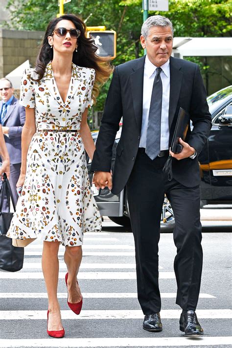 amal clooney street style.